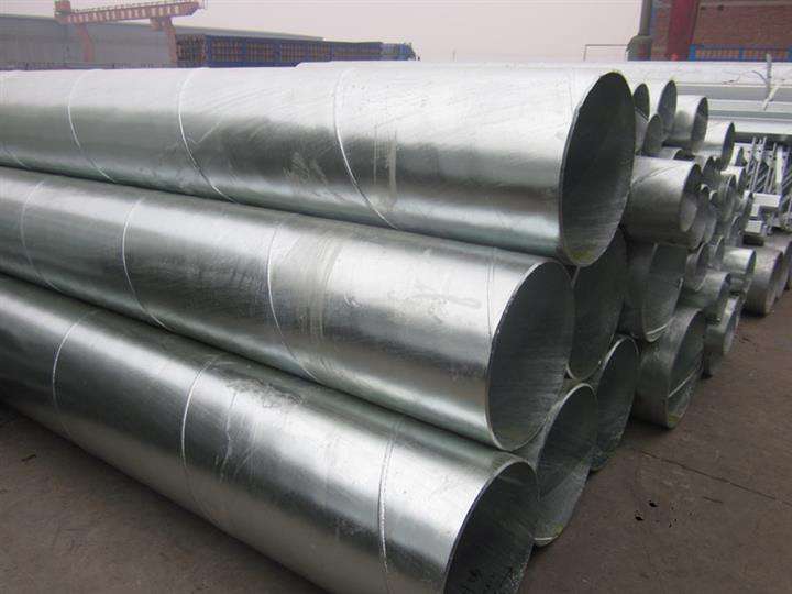 全国多家中大型热镀锌螺旋钢管厂家的经营状况有所改善