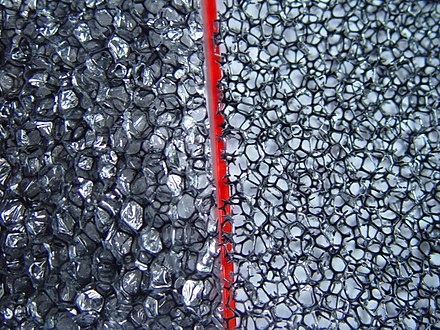 聚氨酯泡沫特写