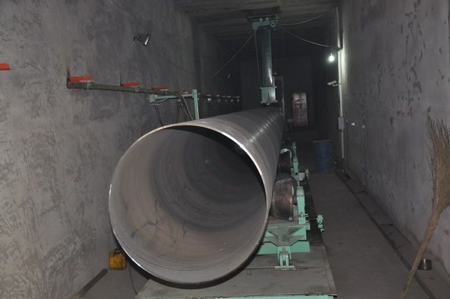 螺旋钢管生产测试过程分析