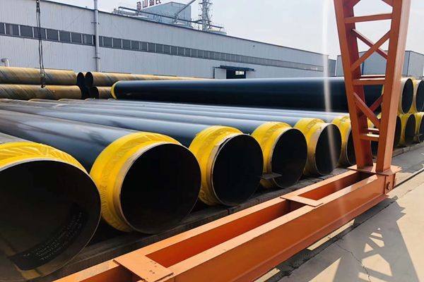 钢套钢预制直埋蒸汽保温管